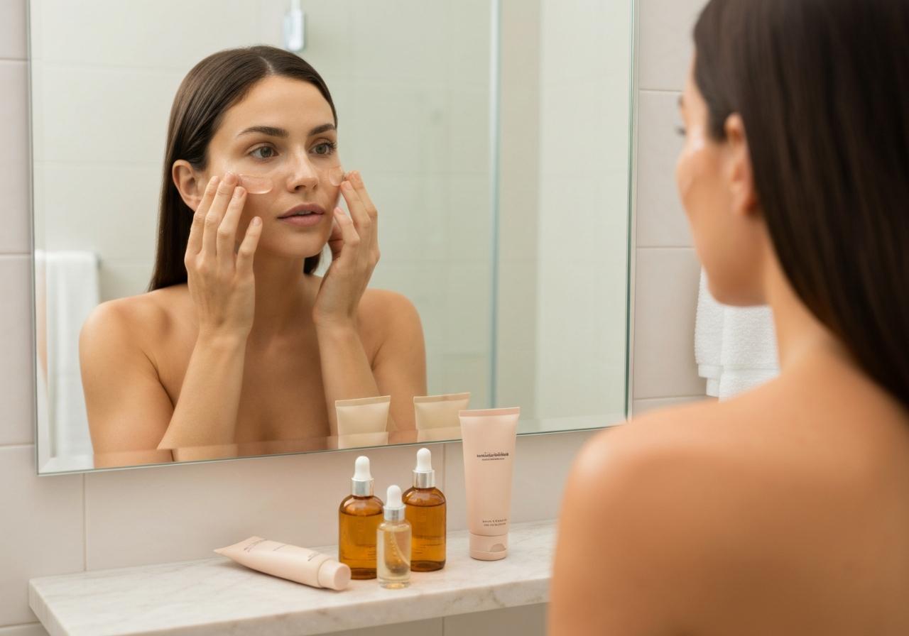 niacinamide routine skincare application