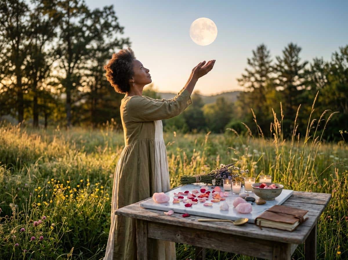 Quels rituels pratiquer pour attirer l'amour à la pleine lune ?