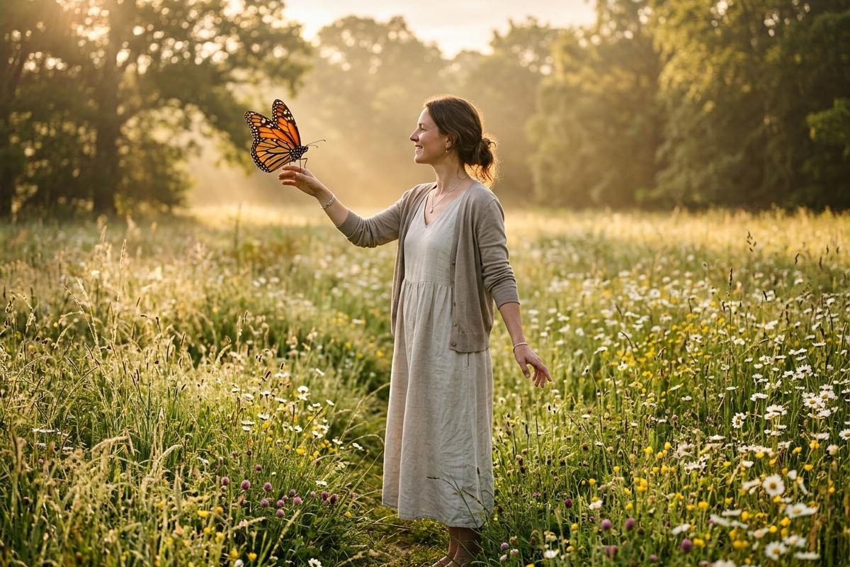 Quelle est la signification spirituelle du papillon qui apparaît ?