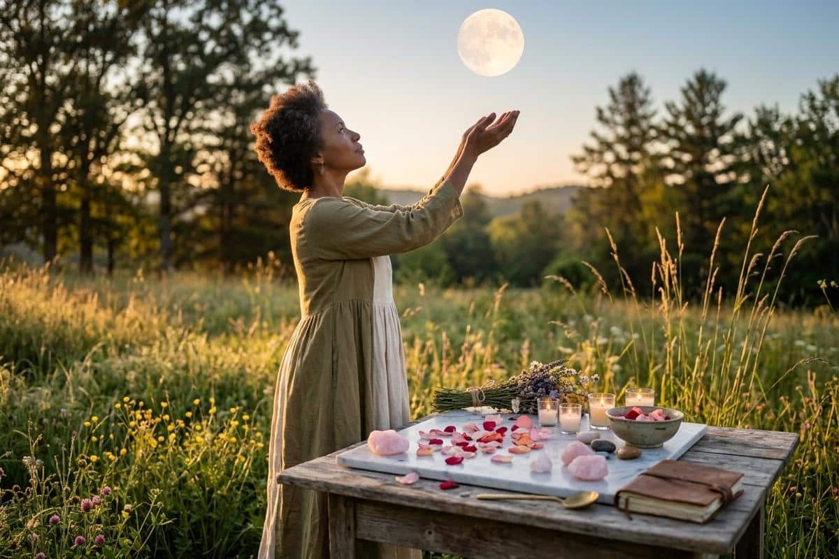 Quels rituels pratiquer pour attirer l'amour à la pleine lune ?